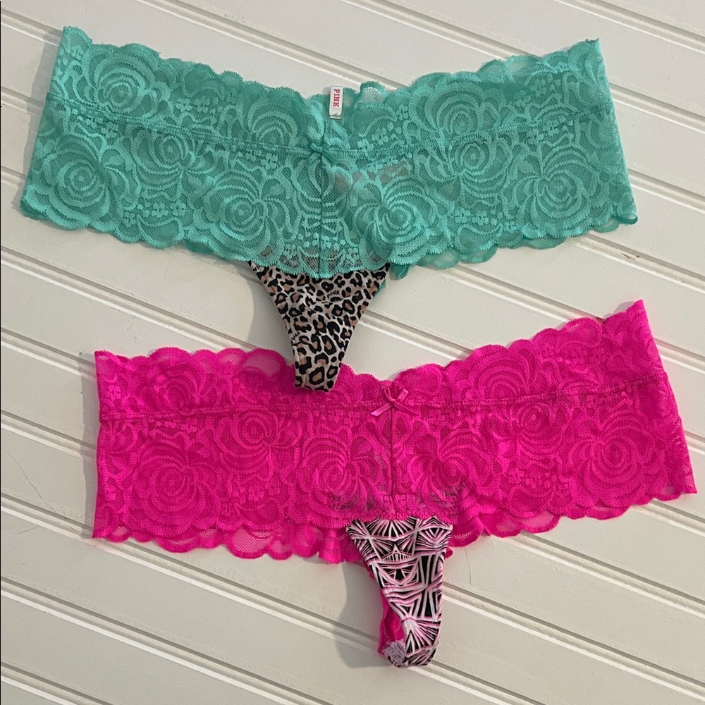 PINK Victoria's Secret Lace Thong bundle